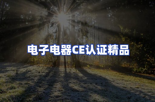 电子电器认证项目